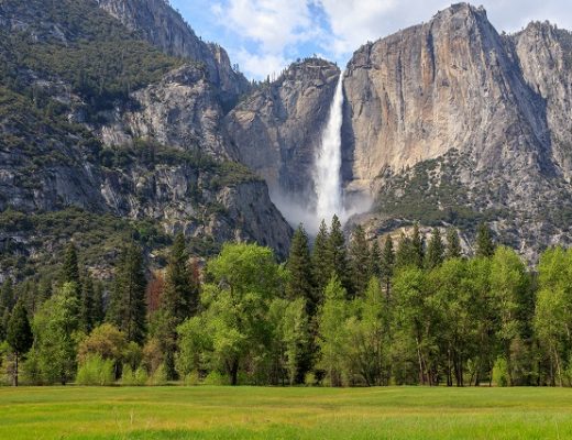 Vẻ đẹp tráng lệ của vườn quốc gia Yosemite ở Mỹ